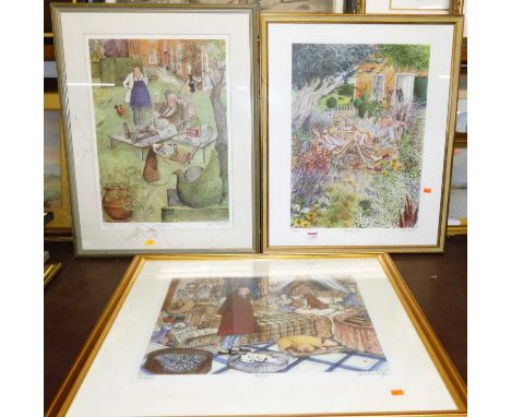 Contemporary school - The Happy Couple, limited edition lithograph, indistinctly signed, titled and numbered in pencil to the