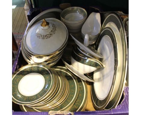 A Royal Doulton part tea service Vanborough pattern, together with a Royal Doulton English Renaissance pattern part dinner se