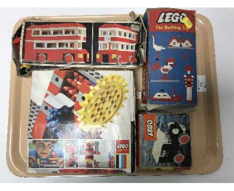 Four boxed vintage Lego sets 