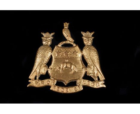 15th &amp; 17th Service Battalion West Yorkshire Regiment (Leeds Pals), a WWI Kitchener's Army badge, in brass, with two loop