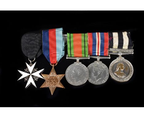 Order of St John medal group, awarded to Chief Superintendent A Baylock St Johns Ambulance Brigade 1953, comprising Order of 