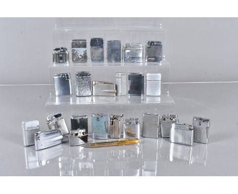 Ronson and Windproof style lighters, plus a Nimrod, Bowers, Mosda and IMCO, Maruman, a pencil lighter and more (parcel)