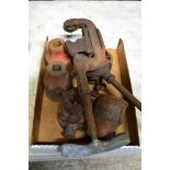 PIPE CUTTER, TOLEDO, W/ TOLEDO PIPE THREADERS