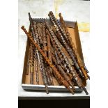 FLAT OF VARIOUS HAMMER DRILL BITS