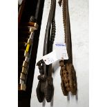 LOT OF 2 CHAIN WRENCHES, 4'