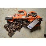 LEVER CHAIN HOIST, JET, MDL JLP-600, 6 TON