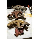 LOT OF VARIOUS PIPE BENDER HEADS, 1" EMT - 3/4" RIDGID, 3/4" THINWALL - 1/2" RIDGID, 3/4" EMT - 1/2"