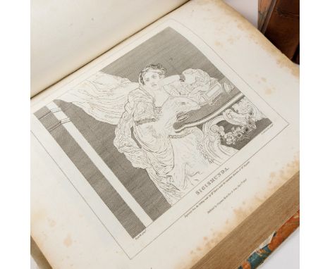 Books John Nichols/George Stevens, The Genuine Works of William Hogarth, 1808-1810, first edition, two volumes, printed for L