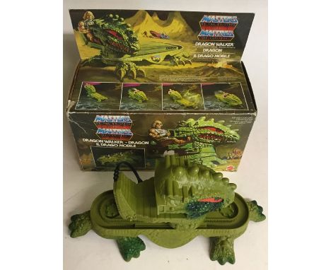 Masters of the Universe: A boxed Masters of the Universe, Dragon Walker, Mattel 1983, box worn.