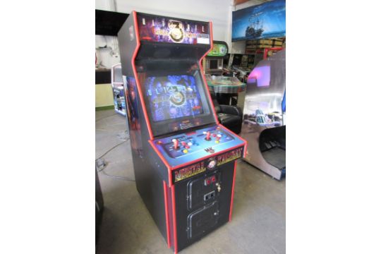 Ultimate Mortal Kombat 3 Fighter Arcade Game Item Is In Used