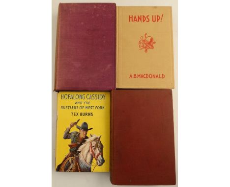 "Billy the Kid" by Walter Noble Burns, Geoffrey Bles; "Hands Up" by A B Macdonald, A L Bart Co; "The Raven - A Biography of S