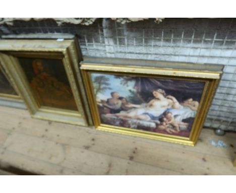Four framed prints