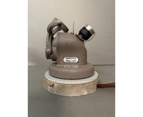 WWII German Company Anschütz &amp; Co compass visor, bearing attachment for a bridge daughter display with original militaria