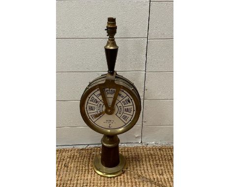 Nautical Interest: A light in the form of a ships engine order telegraph or E.O.T., also referred to as a Chadburn