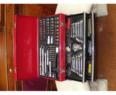 Fully kitted out socket and spanner set