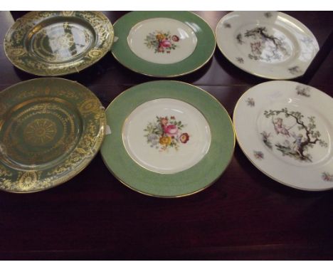 2 Royal Worcester plates and one other