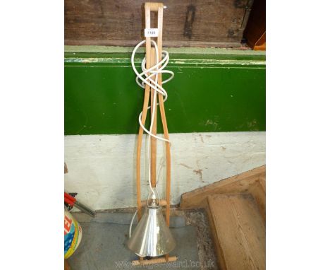 An artists easel, extension top with light