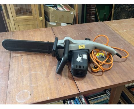 An electric chainsaw