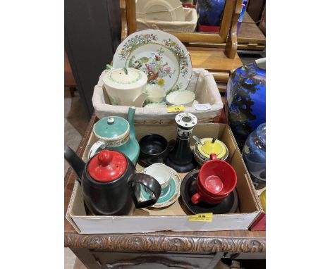 A Myott Art-Deco part service and other ceramics 