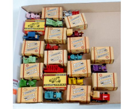 14 various boxed Charbens miniature series and Mighty Midget Models boxed diecast group, examples to include a Mighty Midget 