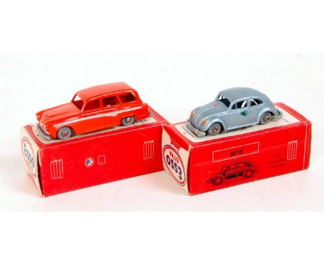 Morestone Boxed Diecast Group, 2 boxed examples, to include No.8 Volkswagen Sedan, and No.15 Austin Countryman, both in origi