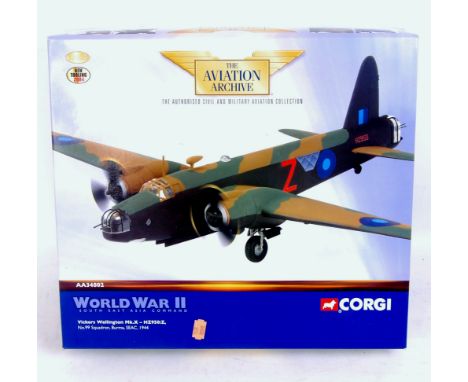 Corgi Aviation Archive 1/72nd scale model of AA34802 Vickers Wellington MK.X No.99 Squadron Burma SEAC 1944, Limited Edition,