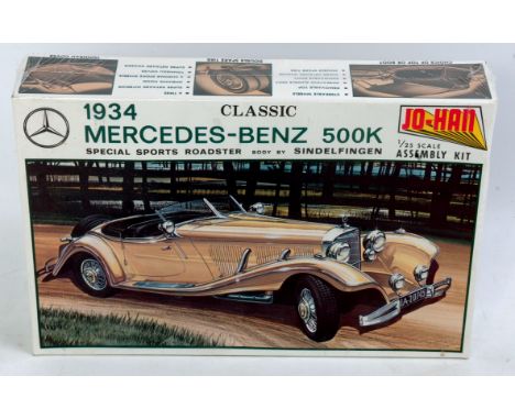 Jo-Han 1.25 scale, GC234, 1934 Mercedes-Benz 500K Special Sports Roadster,inc full detail, GC1135, 1935 Mercedes-Benz 500K Ro