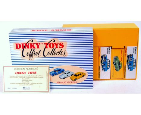 Atlas Editions Dinky Toys, No.1400G Renault Gordini Boxed Set, As Issued, Limited Edition 1862/2000 (M-BM)