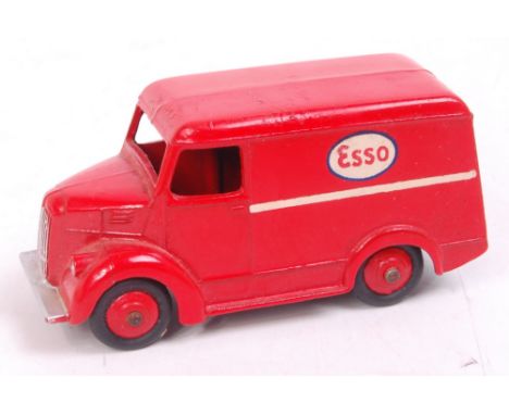 Dinky Toys, 450 Trojan van 'ESSO', red body, white stripe, red hubs, ESSO logo with silver grille, (VG-NM)