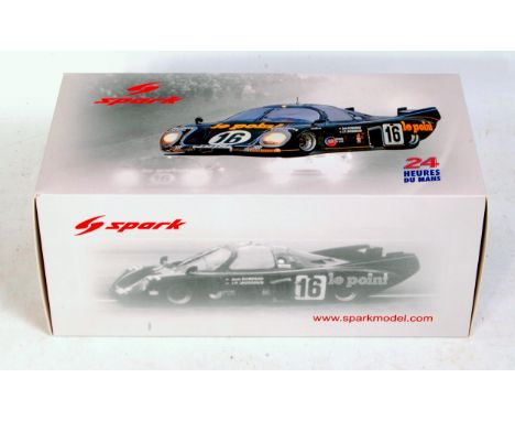 Spark Models 1/18th scale, No.18LM80, model of a Rondeau M379 No.16 Winner Le Mans 1980, appears as issued, in the original b