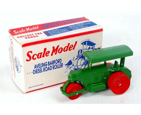 MICA "The Perfect Toy" Series, limited edition model of a Aveling Barford Diesel Roller, green body with red wheel, in the or