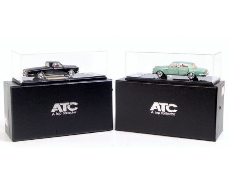 ATC "A Top Collector" 1/43rd scale High Quality Resin Group, 2 cased and boxed examples, to include a Limited Edition 07/20 1