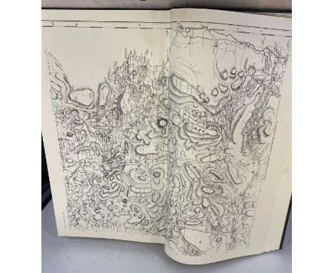 Vintage map book, The Country of Your Surveyd, 1973, published by Harry Margary, Lympne castle kent 