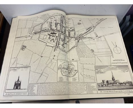 Vintage map book, 250 years of map making in the country of sussex 1575-1825 by R.A Skelton 