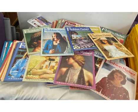 Selection vintage pattern magazines 