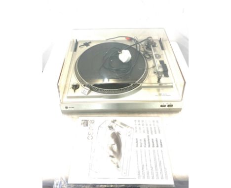 Dual cs508 record deck and spare stylus and manual, working order 