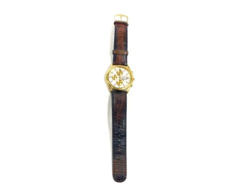 Gents citizen chronograph quartz wristwatch, working order 