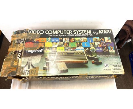 Vintage Boxed Atari video computer system, untested 