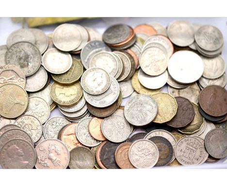 UK, Commonwealth and Eire mixed 19th and 20th century coins including silver. P&amp;P Group 1 (£14+VAT for the first lot and 