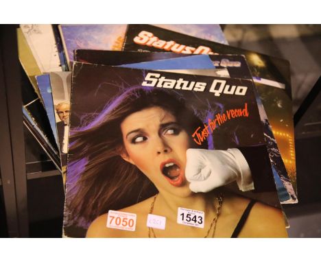 20 mixed LPs to include, YES, Pink Floyd, Rick Wakeman, Moody blues and Status Quo. P&amp;P Group 3 (£25+VAT for the first lo