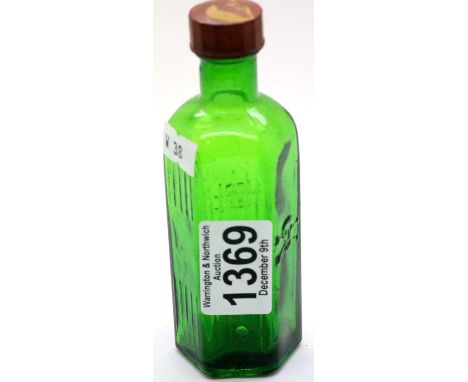 WWII Waffen SS Poison Bottle. P&amp;P Group 2 (£18+VAT for the first lot and £3+VAT for subsequent lots) 