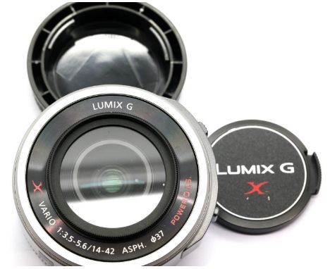 Lumix G Power 0.1.S Vario digital lens 1:3.5-5.6/14-42. P&amp;P Group 1 (£14+VAT for the first lot and £1+VAT for subsequent 