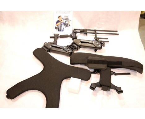 Steadicam camera stabiliser rig imcorporating Zepher Vest, A-30 Arm and Steadimate Adapter. P&amp;P Group 3 (£25+VAT for the 
