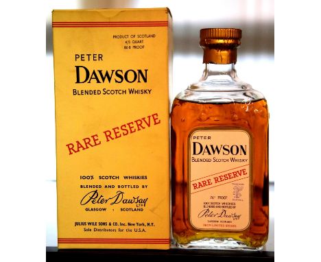 Peter Dawson's Rare Reserve bottle