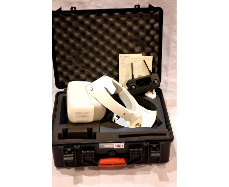 dji Goggles with GL200A controller in a HPRC 2500 fitted hard case. P&amp;P Group 3 (£25+VAT for the first lot and £5+VAT for