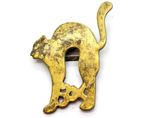 WWII German U-Boat Flotilla Badge, Worn on the side of the cap. P&amp;P Group 1 (£14+VAT for the first lot and £1+VAT for sub