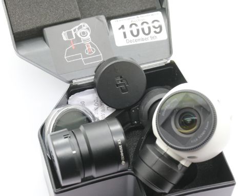 dji Zenmuse X3 camera, boxed. P&amp;P Group 1 (£14+VAT for the first lot and £1+VAT for subsequent lots) 