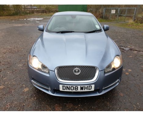 Jaguar XF 3.0 diesel auto, in metallic blue with black leather interior. 269,000 miles, replacement engine has done approx on