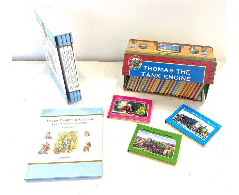 Selection of childrens books, Peter Rabbit Collection and a Thomas the Tank engine collection 