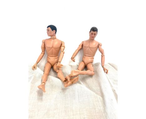 2, Vintage action man (men) Hasbro Palitoy 1964 NUDE FIGURE 